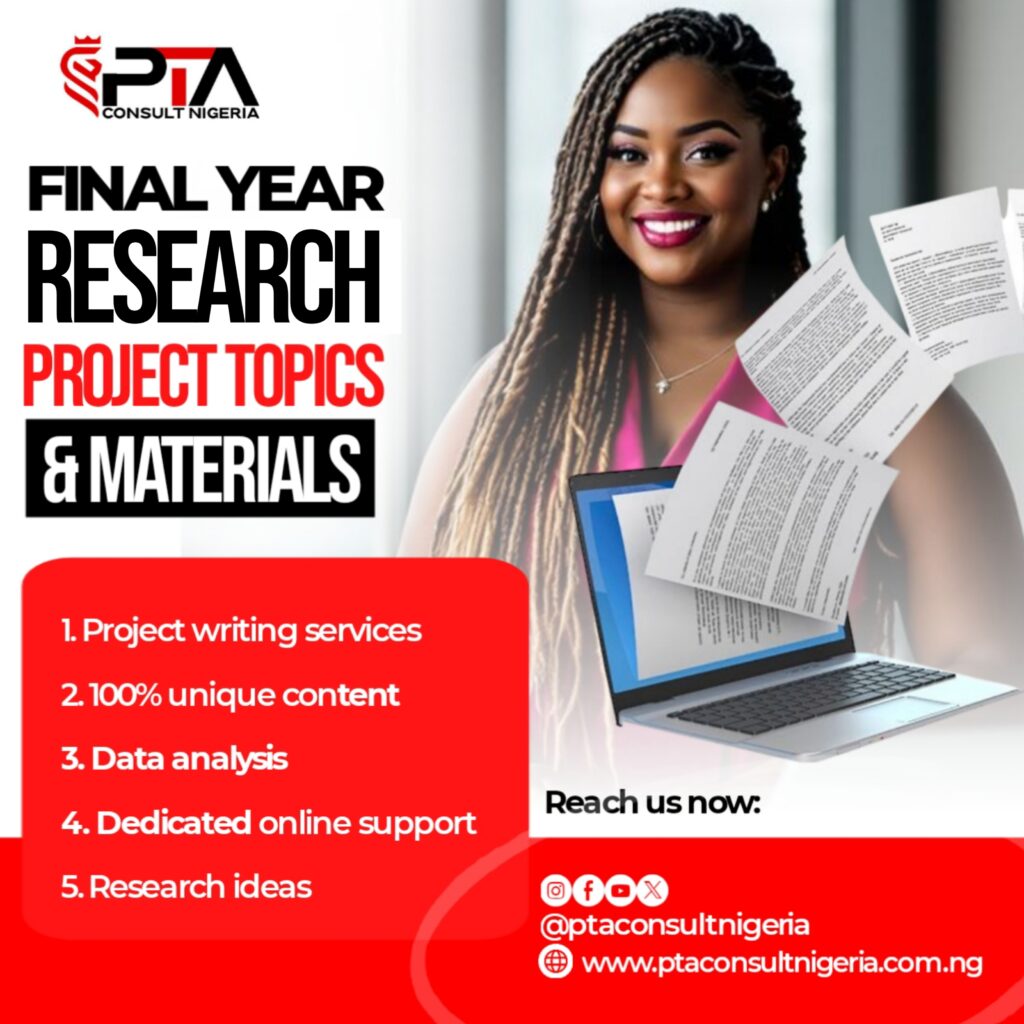 Academic Project Writing Services in Nigeria